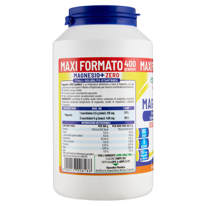 Magnesio in Barattolo Maxi Formato Senza Zuccheri