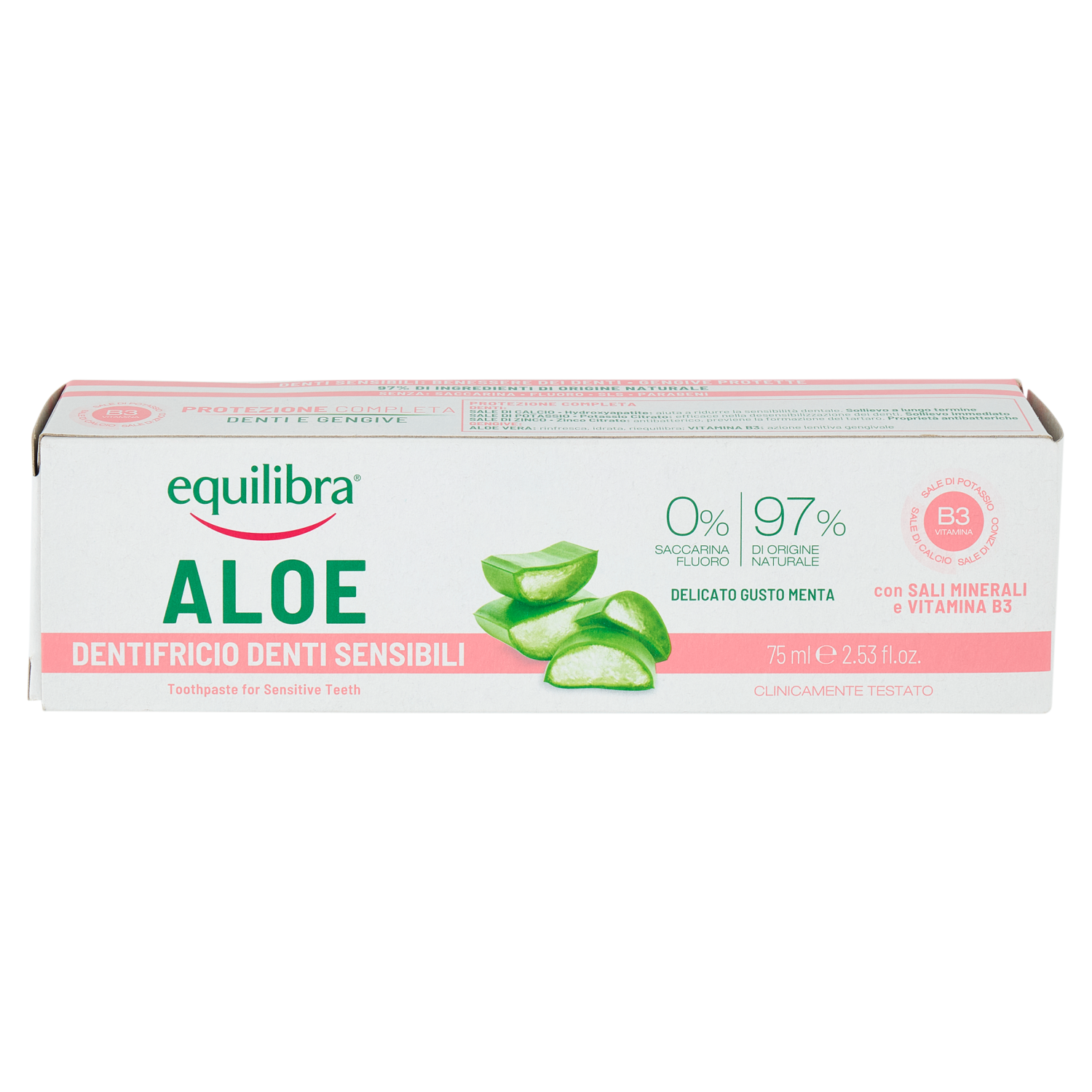 Dentifricio Denti Sensibili Aloe