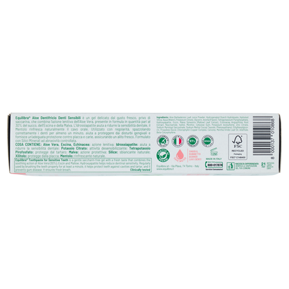 Dentifricio Denti Sensibili Aloe