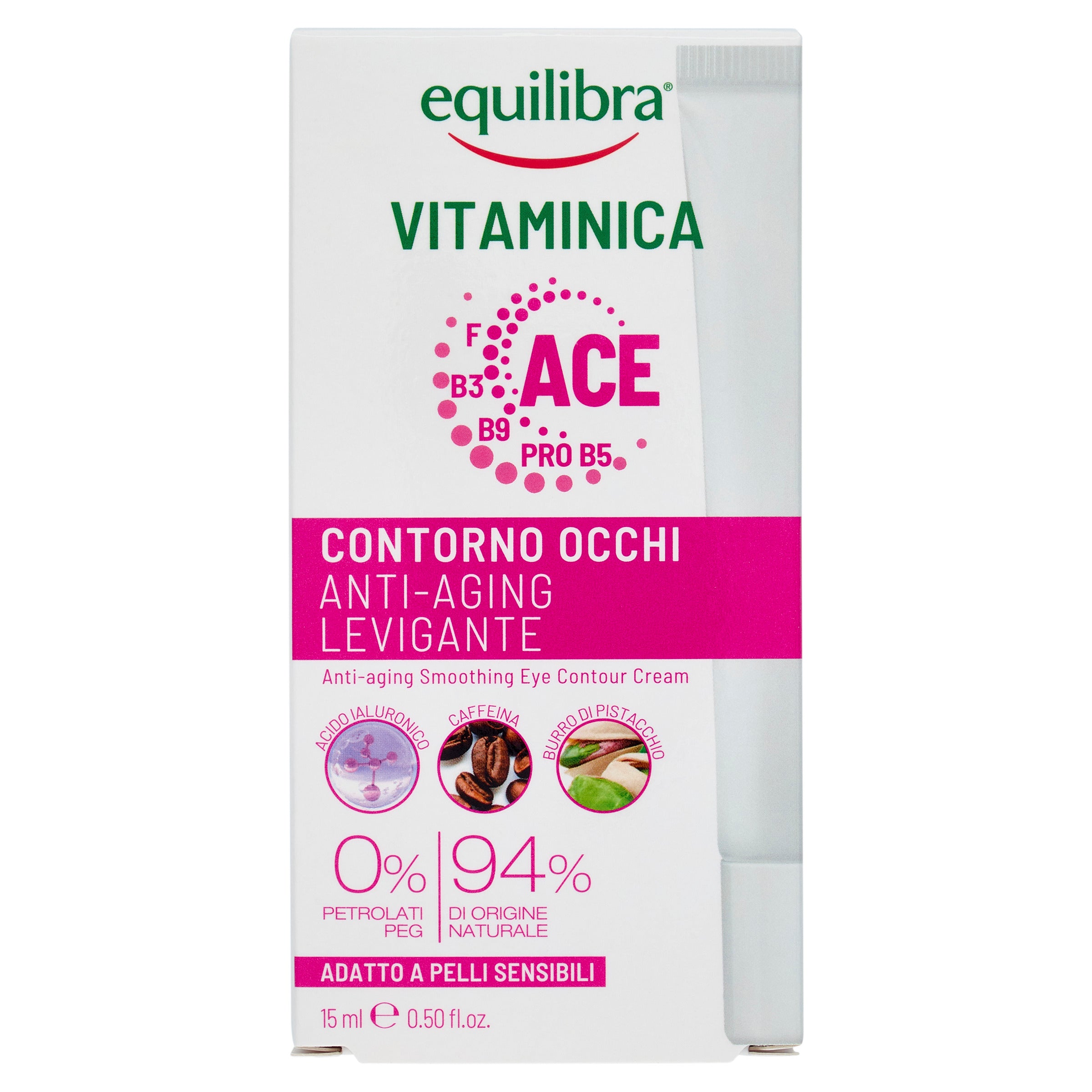 Contorno Occhi levigante con Complesso Multivitaminico