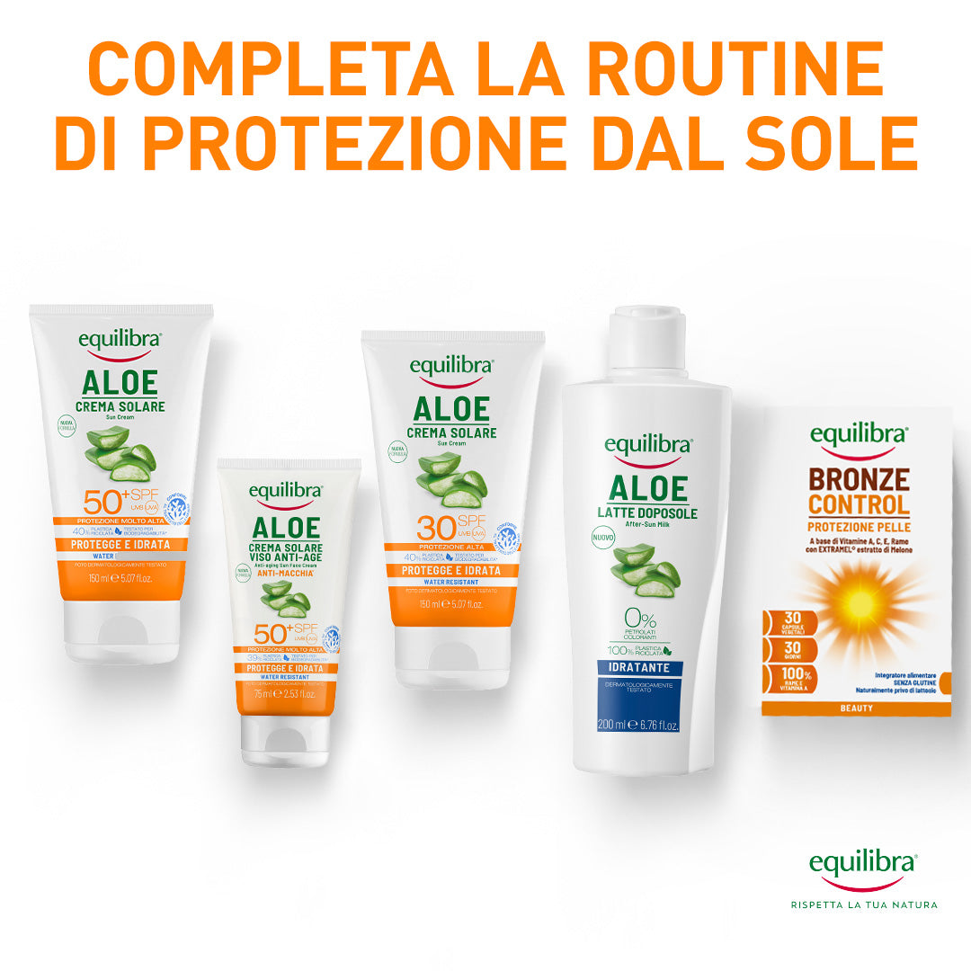 Crema Solare Viso SPF 50+ Aloe