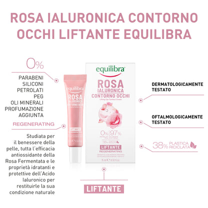 Contorno Occhi alla Rosa Ialuronica