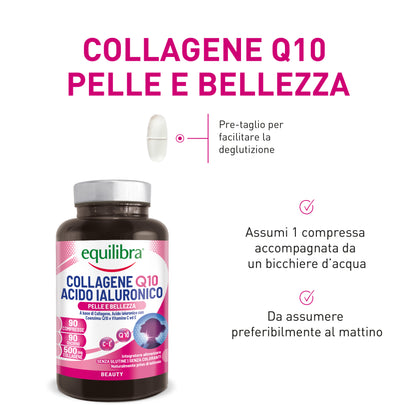 Bundle x 3 Collagene Q10 e Acido Ialuronico per la pelle e la bellezza
