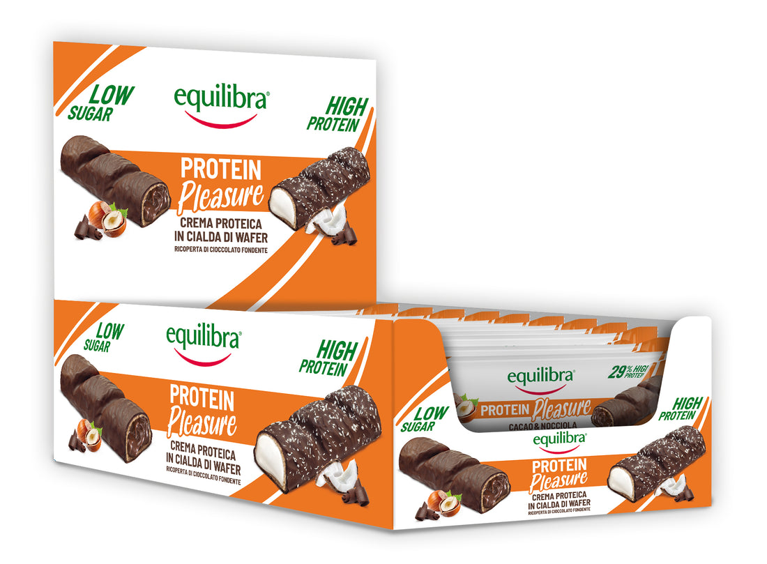 Barrette x 20 Protein Pleasure Cacao e Nocciola