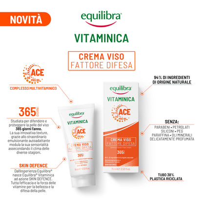 Vitaminica Crema Viso Fattore Difesa 365