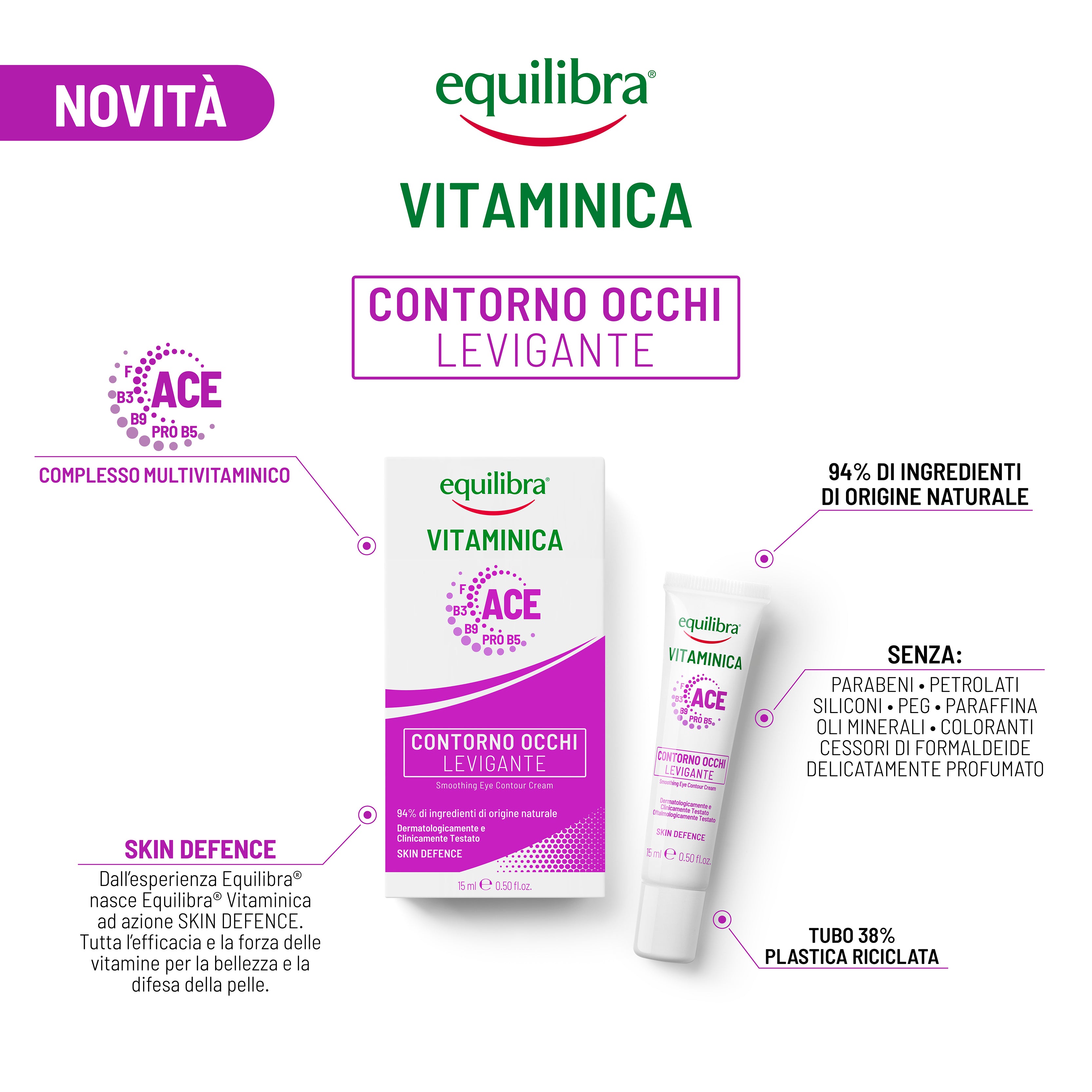 Vitaminica Contorno Occhi Liftante