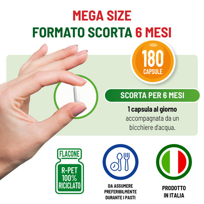 Biotina Complex Mega Size Scorta per 6 mesi