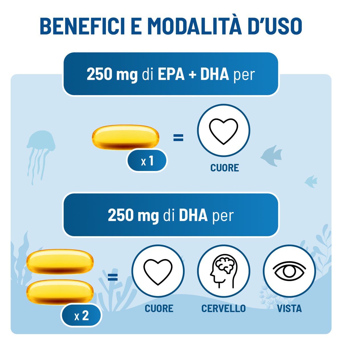OMEGA 3 Mega Size Scorta 6 mesi