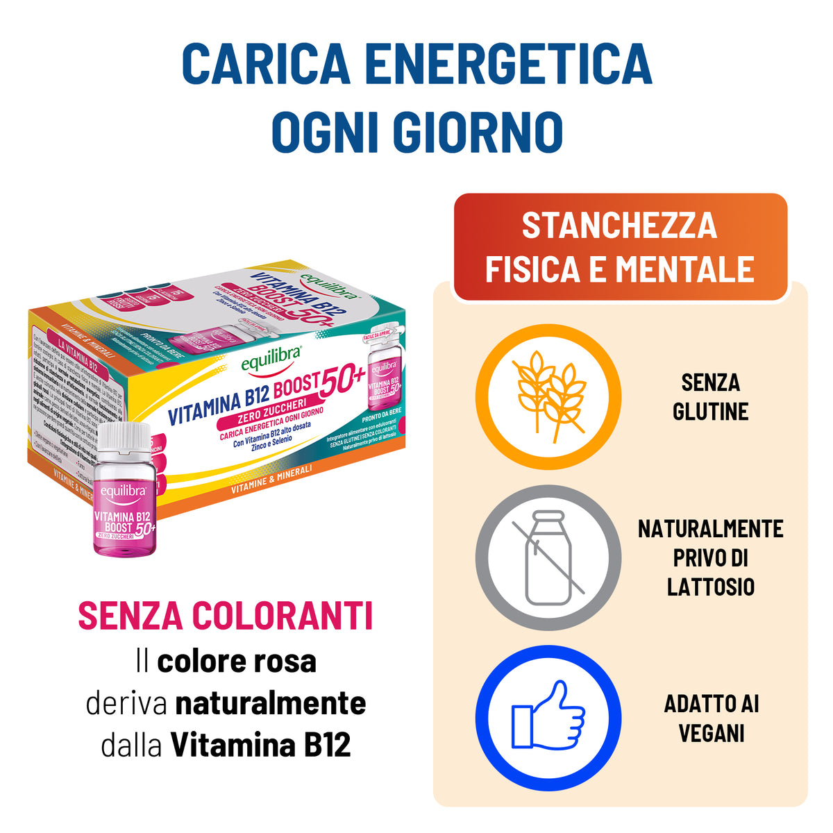 Vitamina B12 Boost 50+