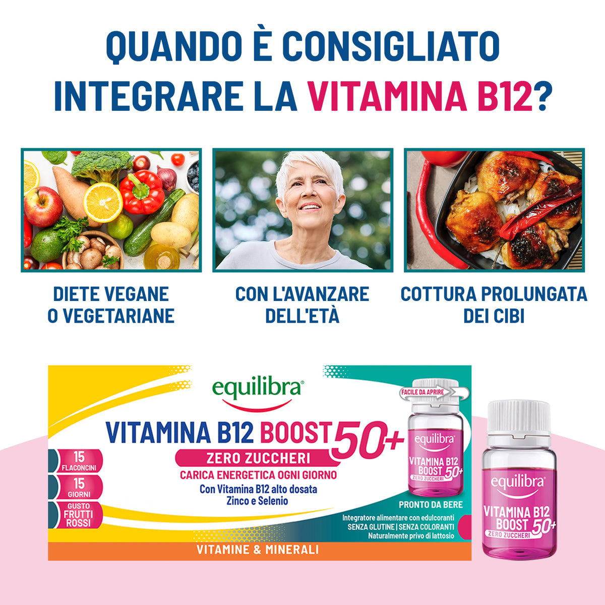 Vitamina B12 Boost 50+
