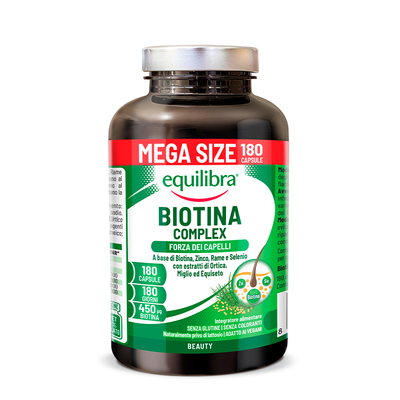 Biotina Complex Mega Size Scorta per 6 mesi