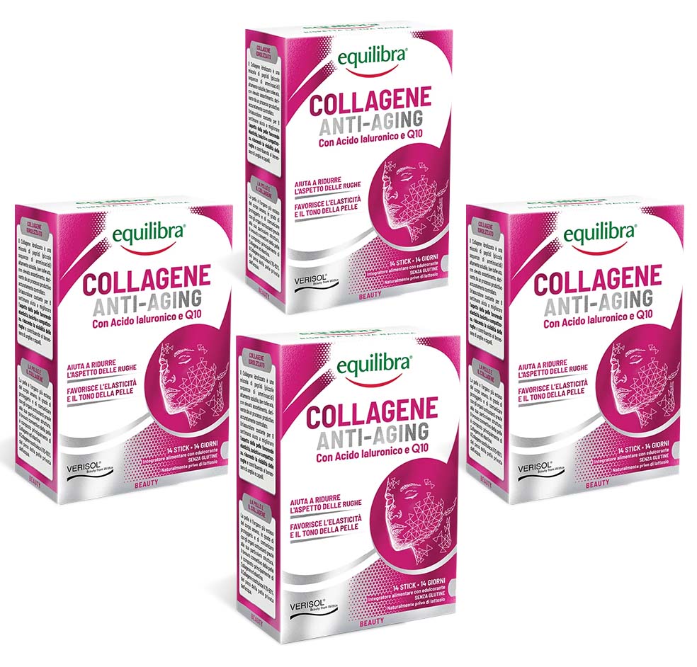 Bundle x4 Collagene Anti-aging per la pelle e la bellezza