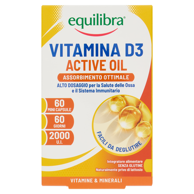 Vitamina D3 Active Oil ad alto dosaggio