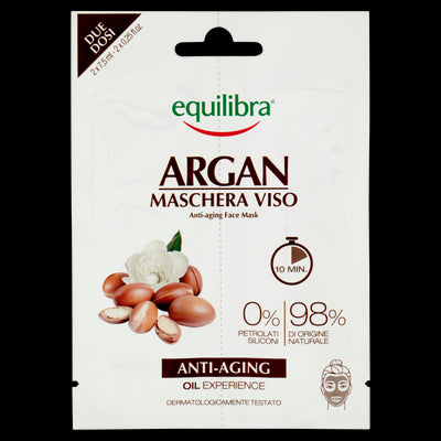 Maschera Viso Anti-aging Argan