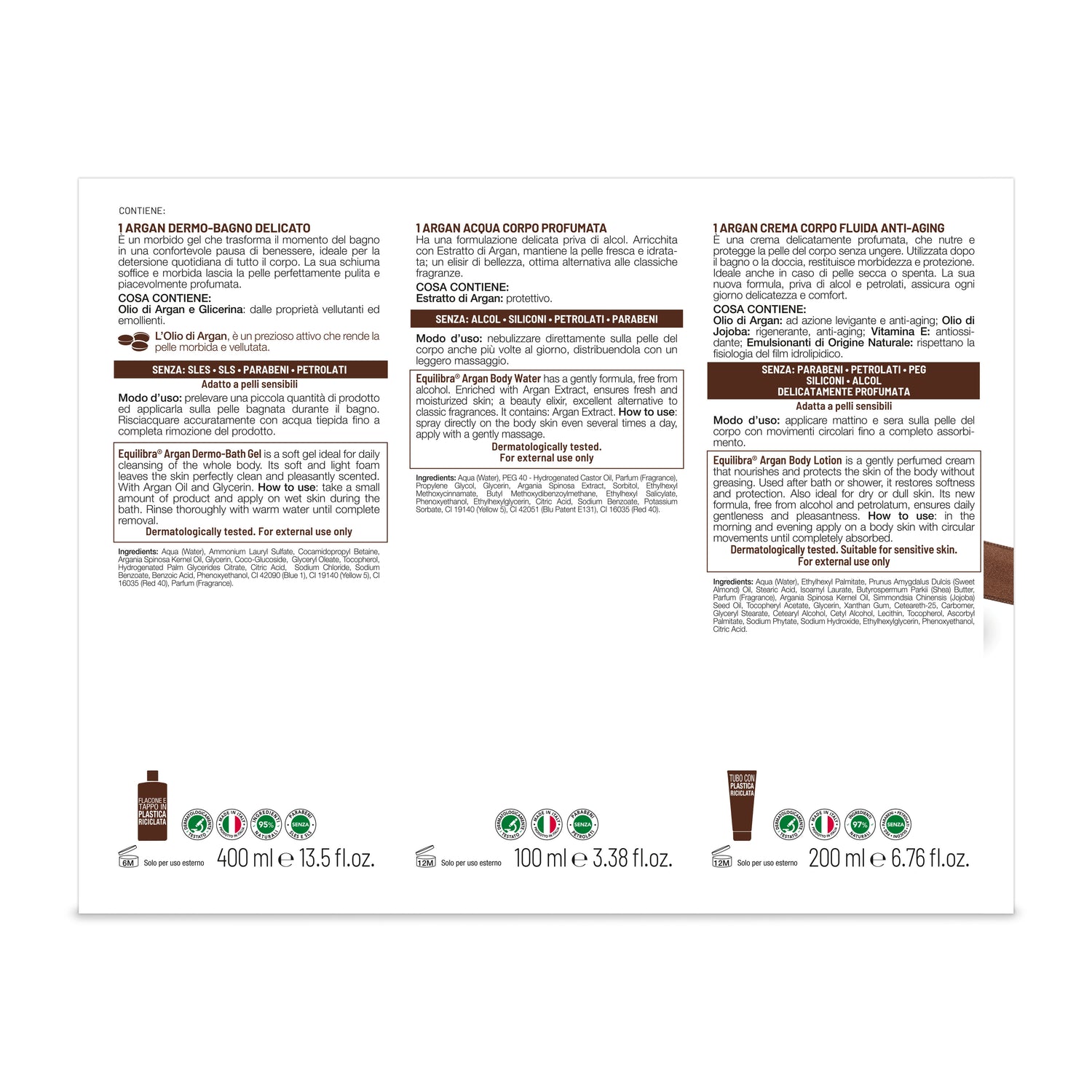 Kit Corpo Argan