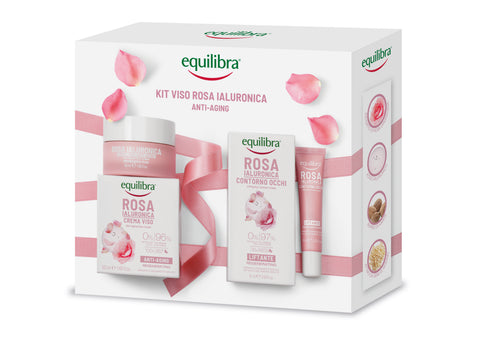 Kit Viso Anti-Aging Rosa Ialuronica