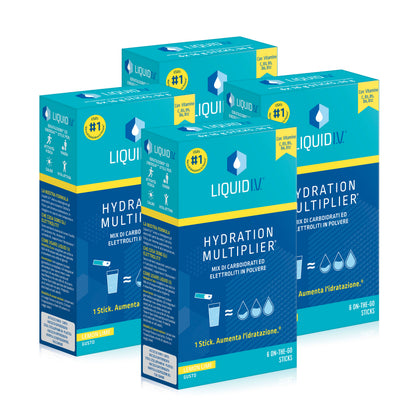 x4 Liquid I.V.® Hydration Multiplier® Lemon Lime