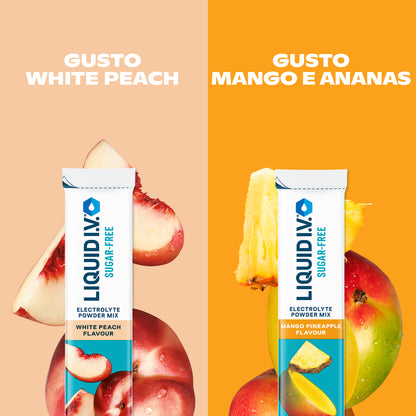 Liquid I.V.® Sugar-Free White Peach 16 Sticks