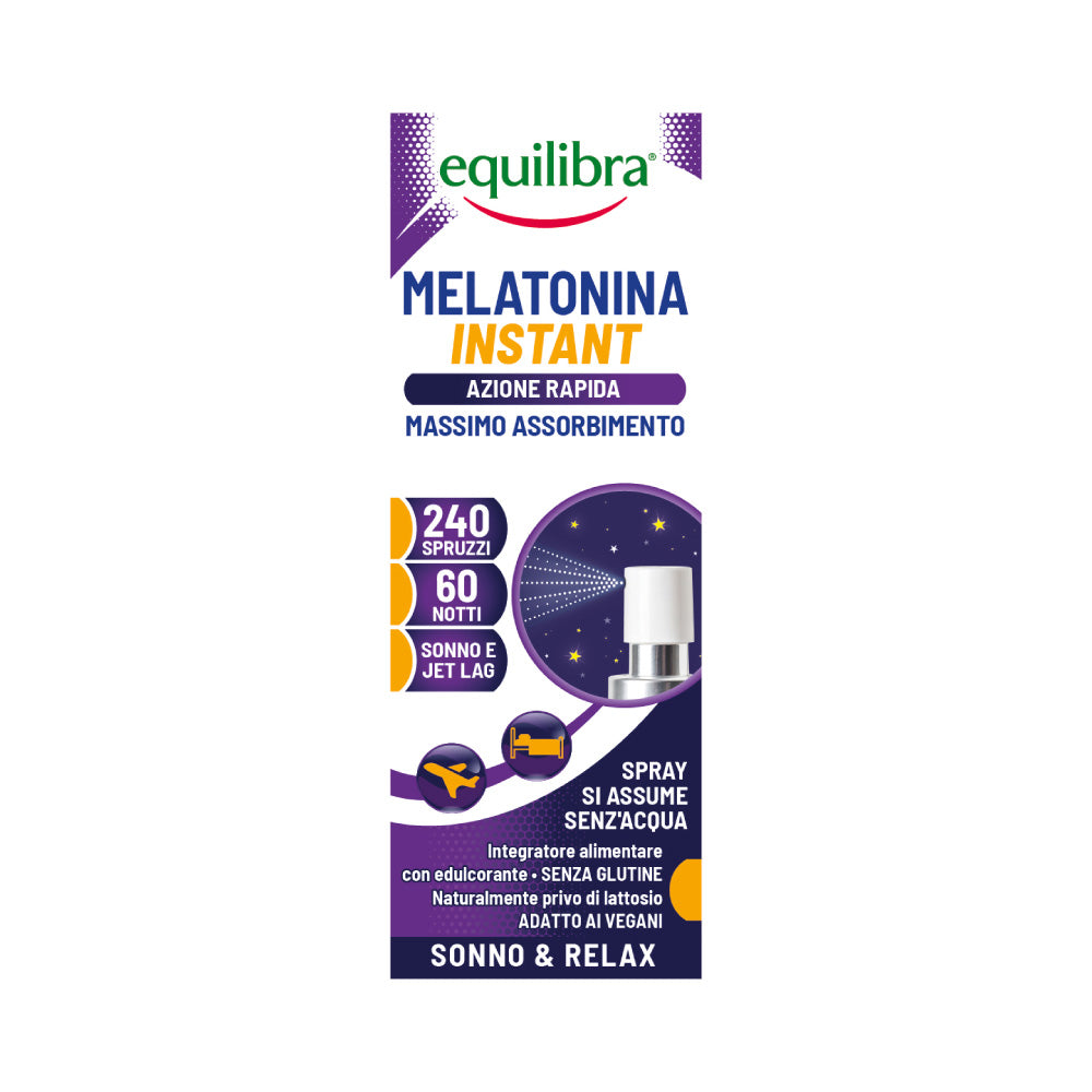 Melatonina spray per dormire con azione rapida