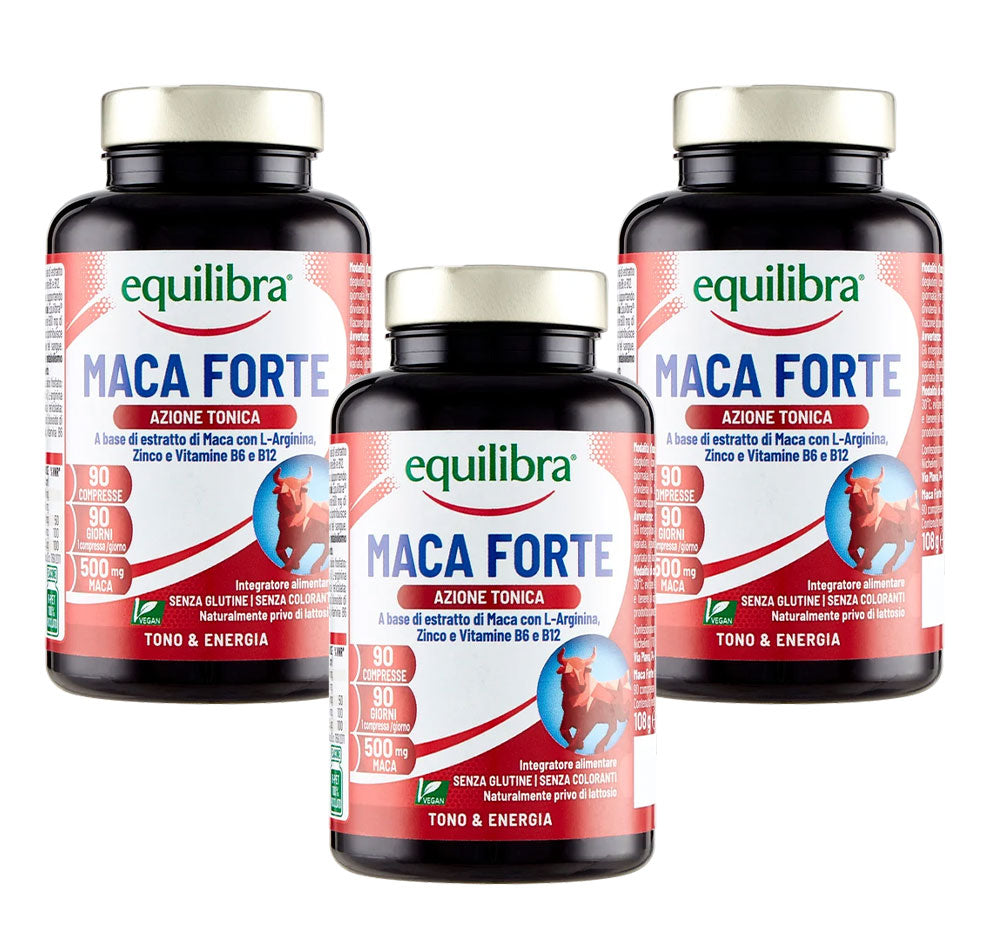 Bundle x 3 Maca Forte per il tono e il vigore fisico