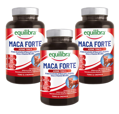 Bundle x 3 Maca Forte per il tono e il vigore fisico