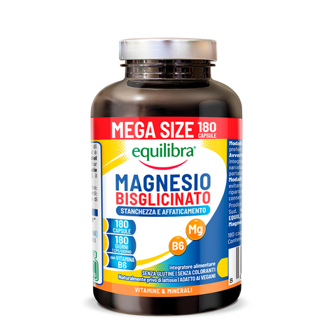 Magnesio Bisglicinato Mega Size Scorta per 6 mesi