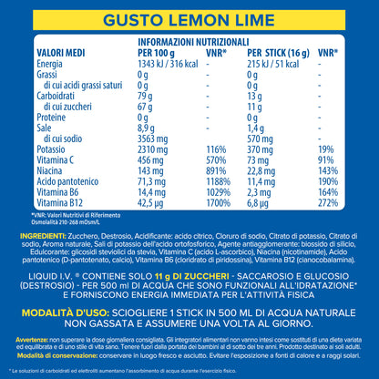 x4 Liquid I.V.® Hydration Multiplier® Lemon Lime e Passion Fruit