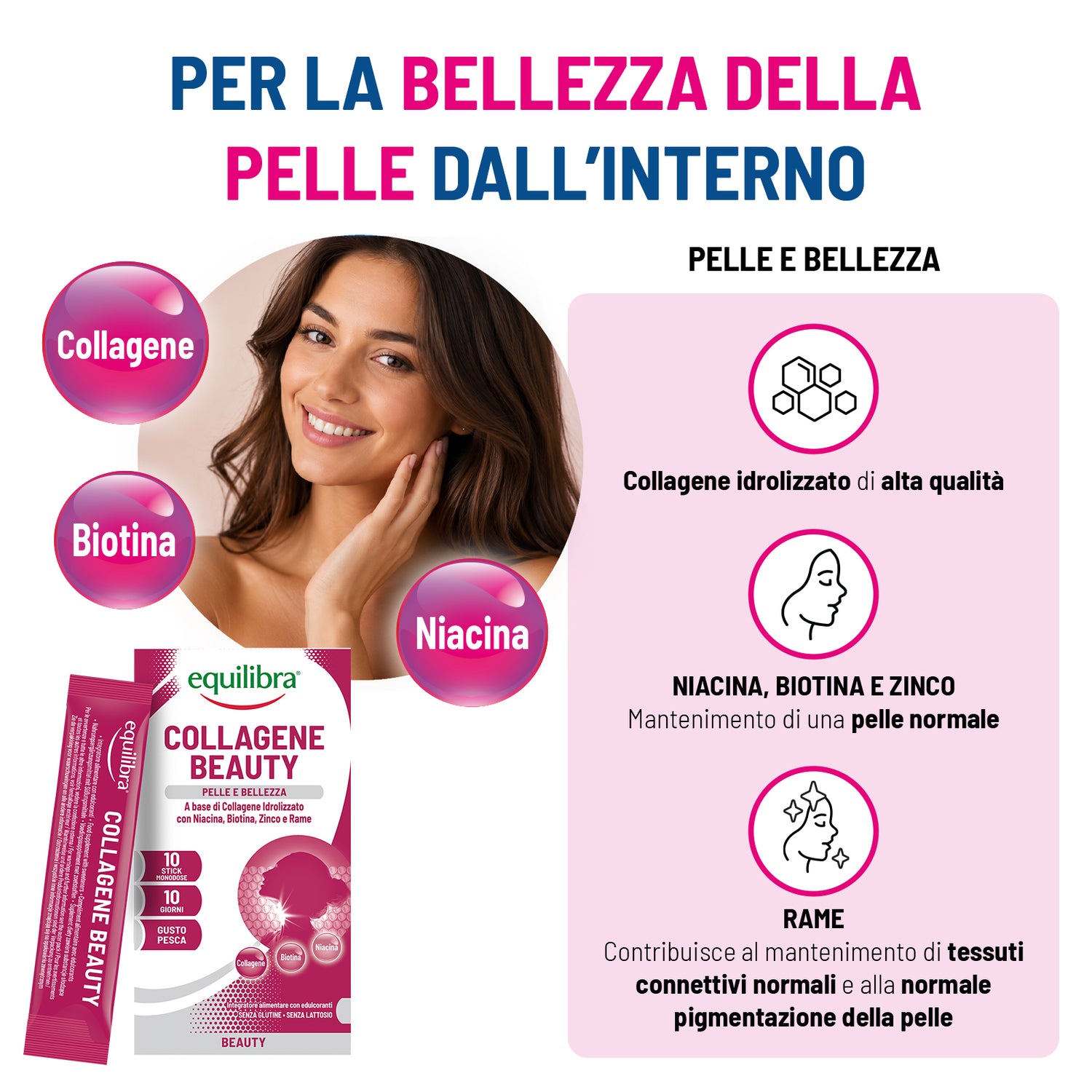 Collagene Beauty per la pelle e la bellezza
