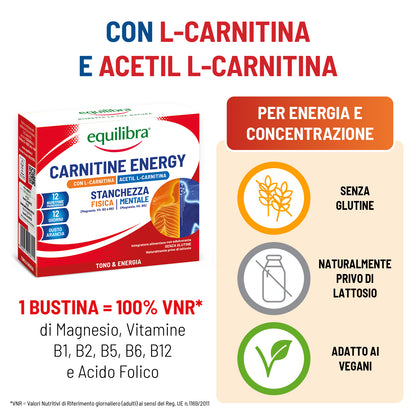 Carnitine Energy per stanchezza fisica e mentale