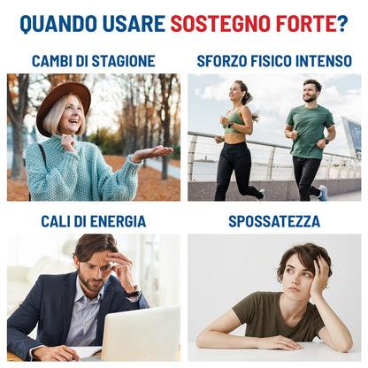 Sostegno Forte per la stanchezza e l&