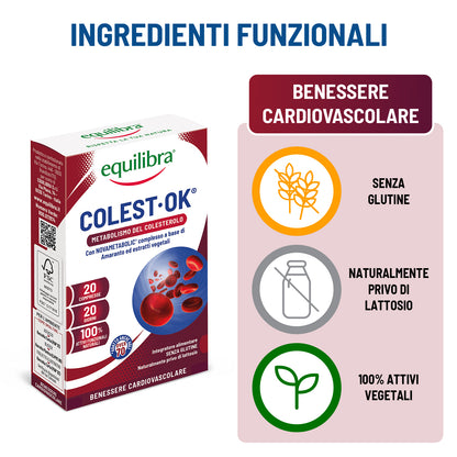 Colest-OK per il metabolismo del colesterolo