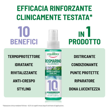 Siero Capelli Sublime Rosmarino Ialuronico