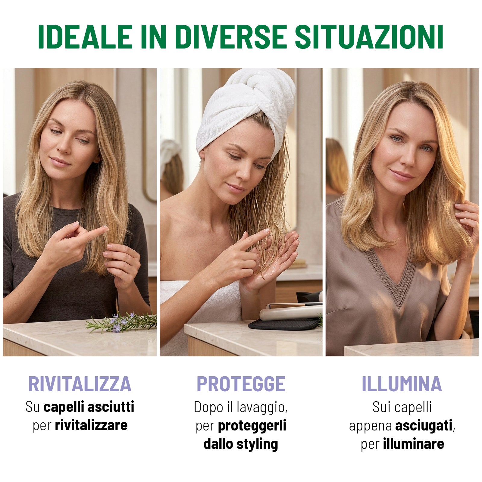 Siero Capelli Sublime Rosmarino Ialuronico