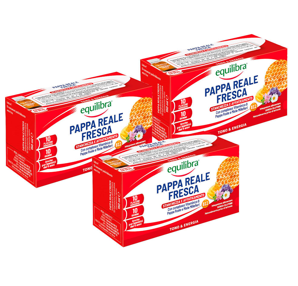 Bundle x 3 Pappa Reale Fresca per la stanchezza e l&