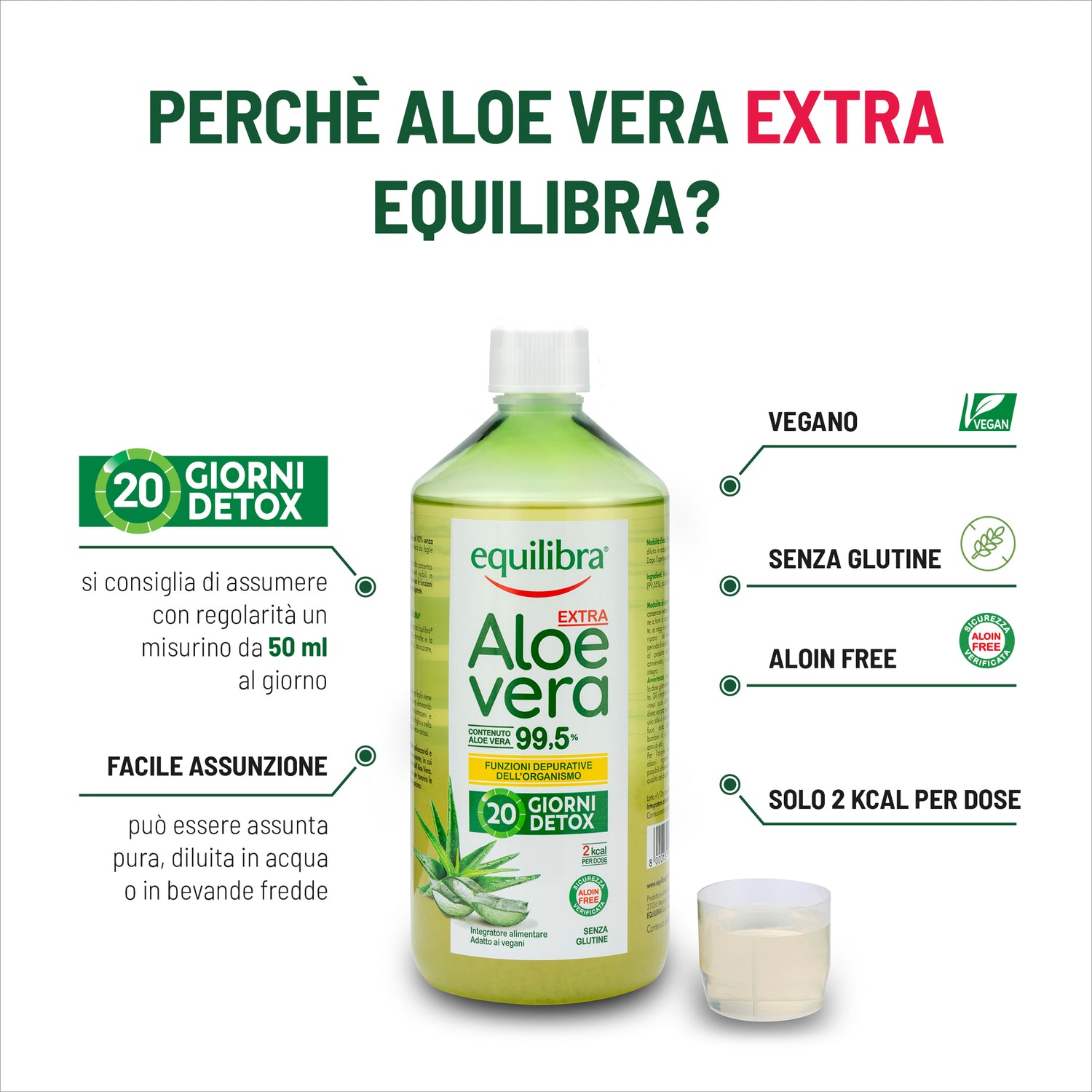 aloe vera gel a cosa serve Aloe Vera Extra 99,5% – Depurativo Naturale