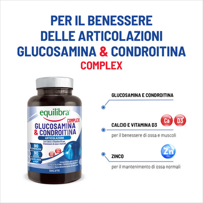 Integratore Glucosamina e Condroitina Complex per le articolazioni