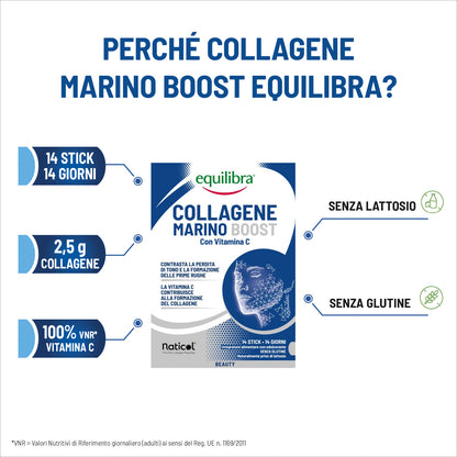 Collagene Marino Boost per la pelle e la bellezza