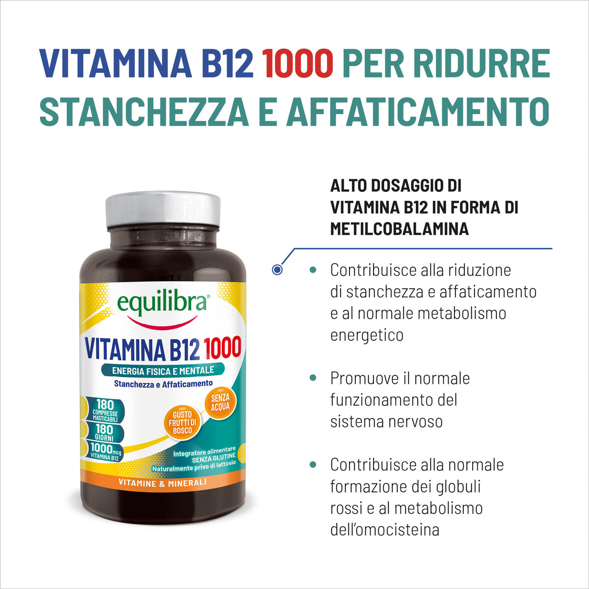 Vitamina B12 1000 per l&