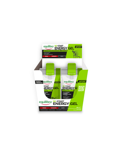 Re-Start Energy Gel x 12 con Maltodestrine per lo Sport
