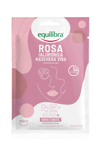 Maschera Viso Idratante Rosa Ialuronica