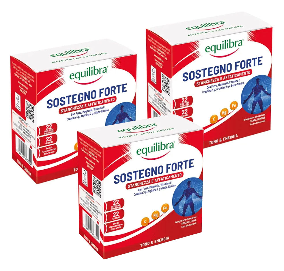 Bundle x 3 Sostegno Forte per la stanchezza e l&