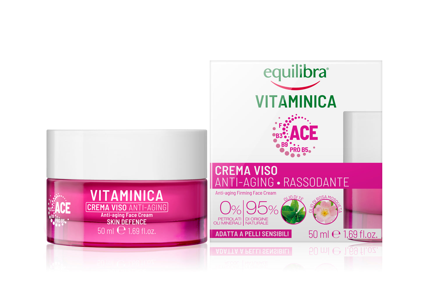 Crema Viso Anti-Aging con Complesso Multivitaminico