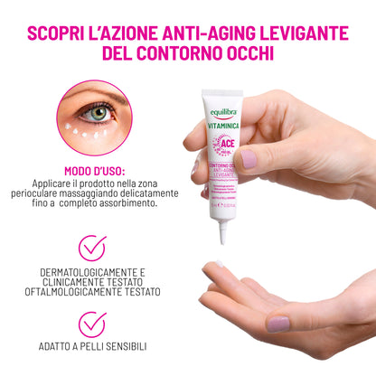 Contorno Occhi levigante con Complesso Multivitaminico