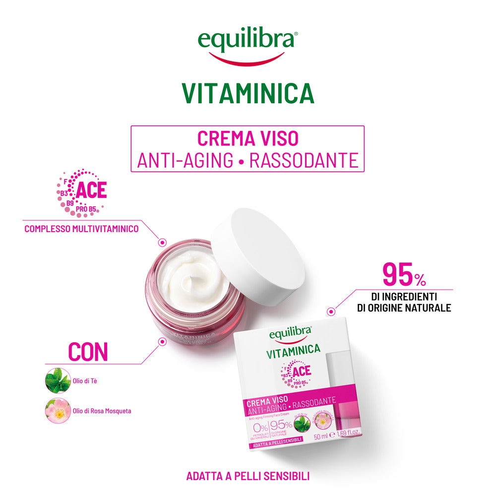 Crema Viso Anti-Aging con Complesso Multivitaminico