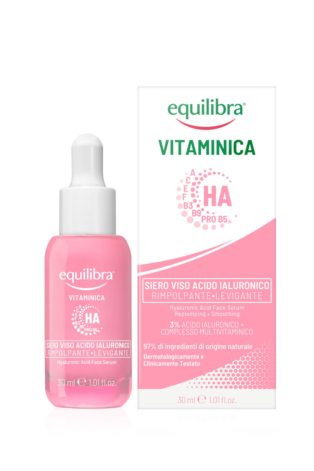 Siero viso Acido Ialuronico Vitaminica