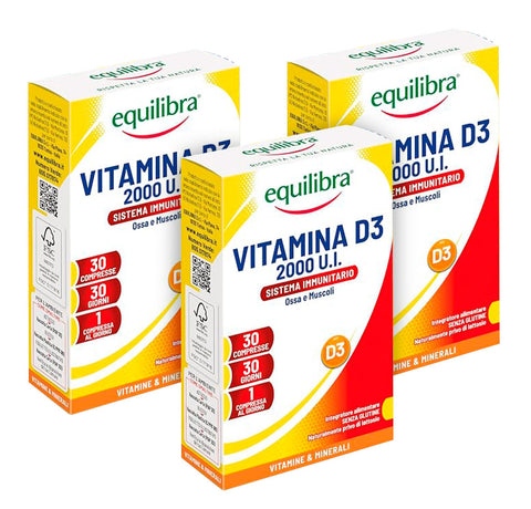 Bundle x3 Vitamina D3 per il sistema immunitario